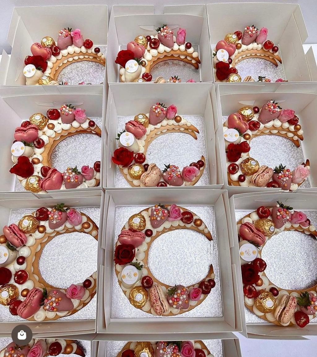 Moon Cream Tart- Large size كيك عيد الفطر