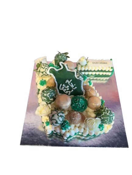 Saudi National day Cream Tart