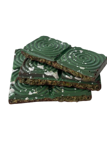 Saudi National day Baklava Pistachio Chocolate Bar