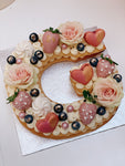 Cream Tart (large)- 2 layers - كيكة فواكة