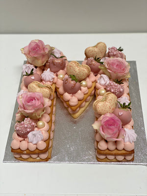 Cream Tart (large)- 2 layers - كيكة فواكة